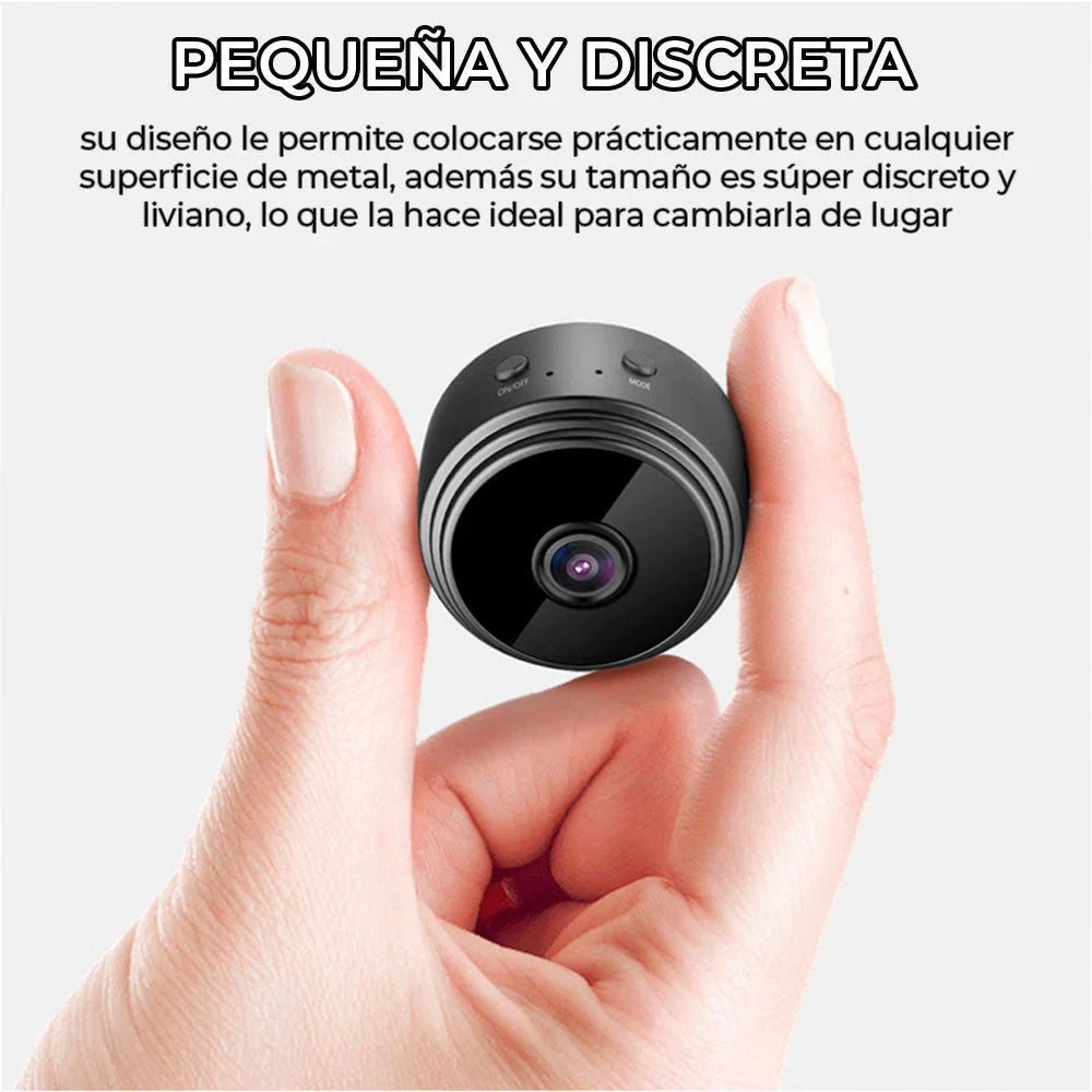2x1: Mini Cámara WiFi – Vigilancia en Vivo – Protege tu hogar 24/7