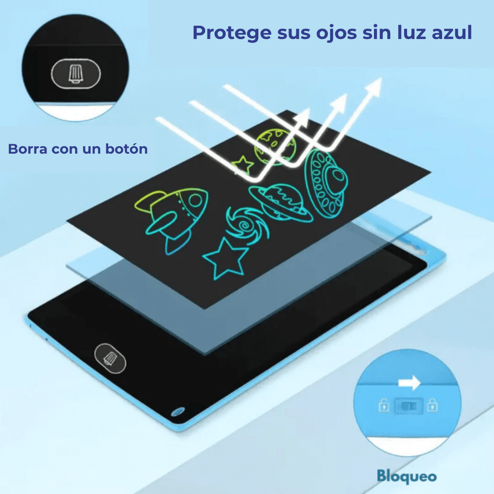 Promo 2x1: Pizarra Mágica LCD – Dibuja y Aprende – El regalo 2x1 perfecto para este Día del Niño sin pantallas