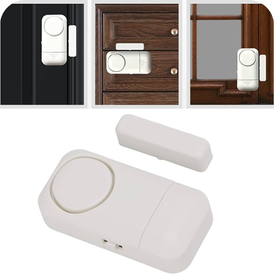 Alarma Magnética de Puerta y Ventana – Detección Instantánea – Protección Inmediata 24h