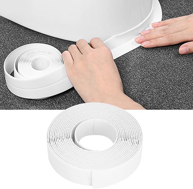 Cinta Selladora Impermeable – Sella Fugas – Protege tu Baño y Cocina al Instante