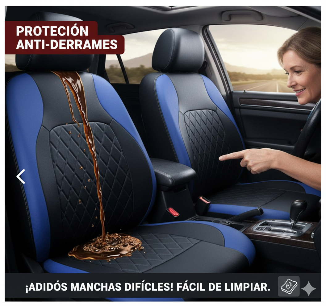 Cubreasientos Universal – Protege tu Auto – Mantén los Asientos como Nuevos por Años