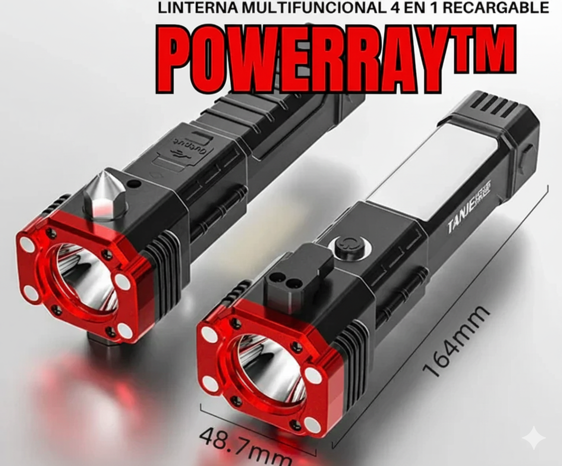 Linterna Multifuncional – Mantén a tu familia segura en carretera y hogar al instante