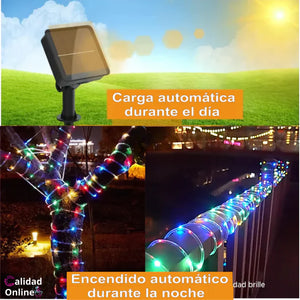 Luz Solar de Hadas – Ilumina tu Navidad sin enchufes – Magia y ahorro en segundos