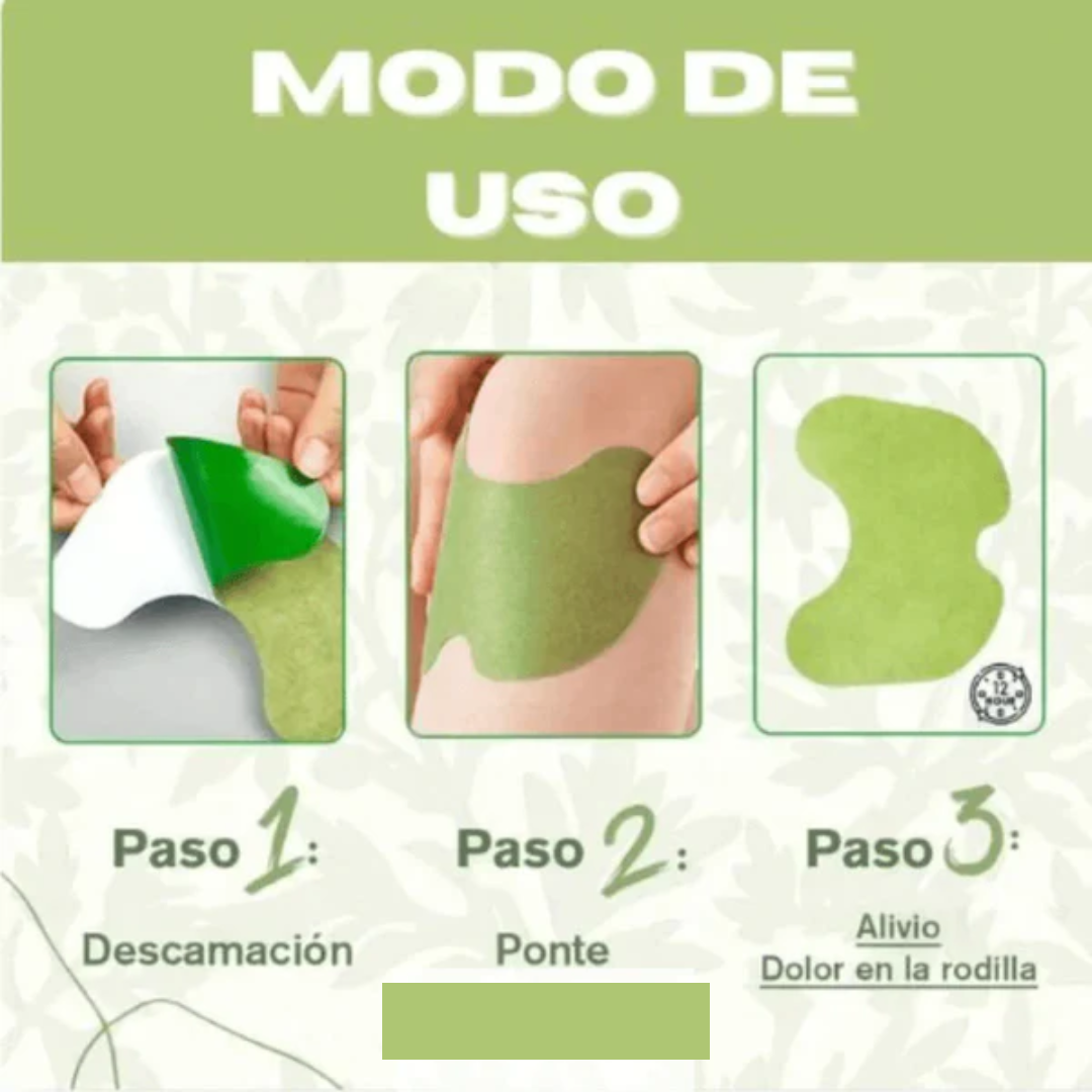 x50 Parches Rodilla - Alivio Dolor de Rodilla - SOLO $500 / Parche