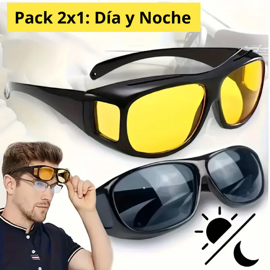 2x1 Gafas de Conducción Nocturna - Evita Accidentes