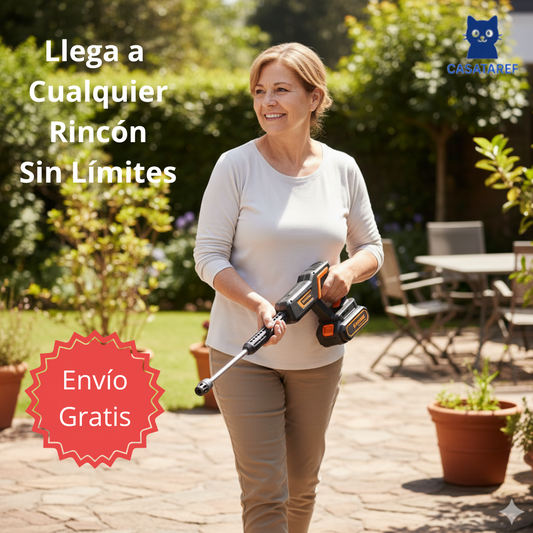 Hidrolavadora Portátil – Lava Autos y Hogar – Deja todo limpio en 10 minutos sin esfuerzo