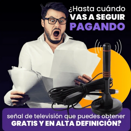 Antena Digital HD – Capta Canales Nacionales Gratis – Disfruta TV en Alta Definición