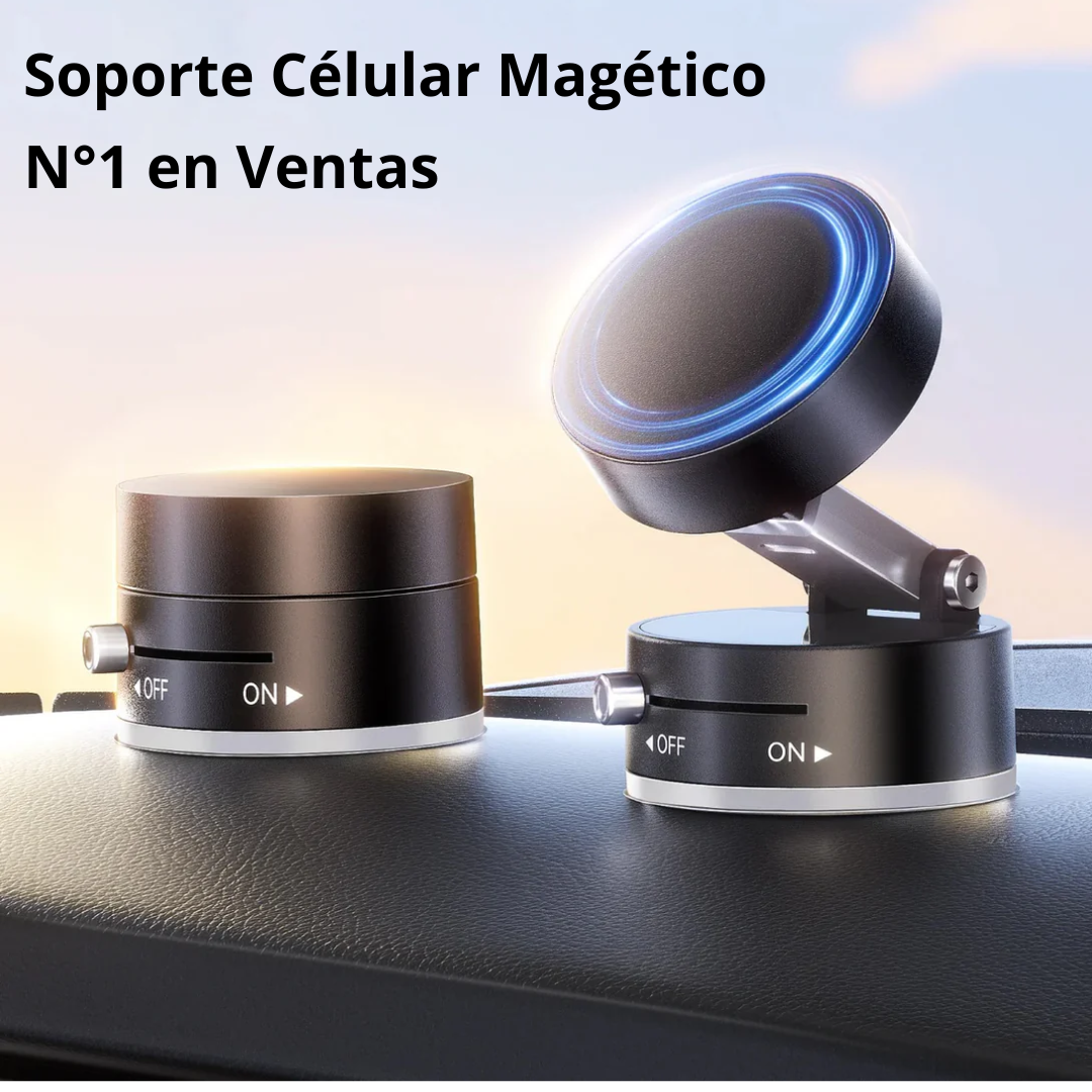 Soporte Magnético de Vacío - Asegura tu Teléfono