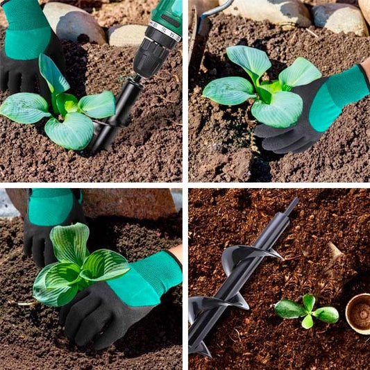 Broca Plantadora – Ahorra esfuerzo al plantar – Crea tu jardín perfecto en minutos