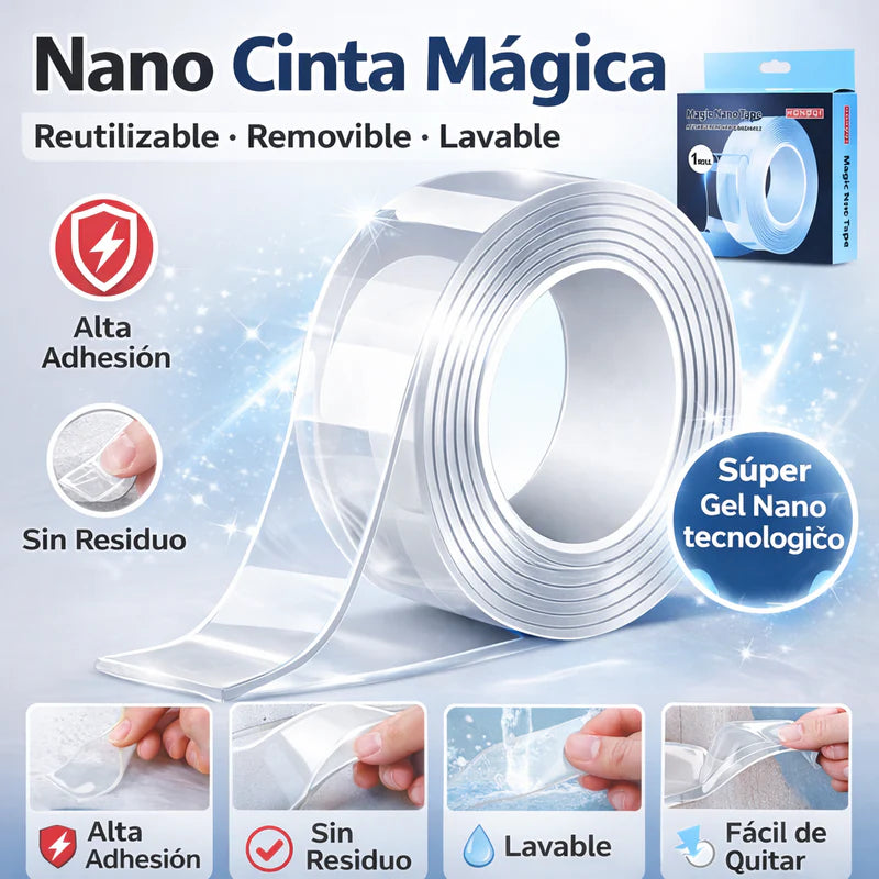 NanoFix Pro — Pega Todo Sin Dañar Tus Paredes: 15 Metros