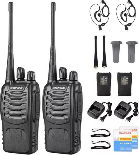 Walkie Talkie 4x1  – Comunicación Inmediata – Seguridad y Contacto Sin Señal en Segundos
