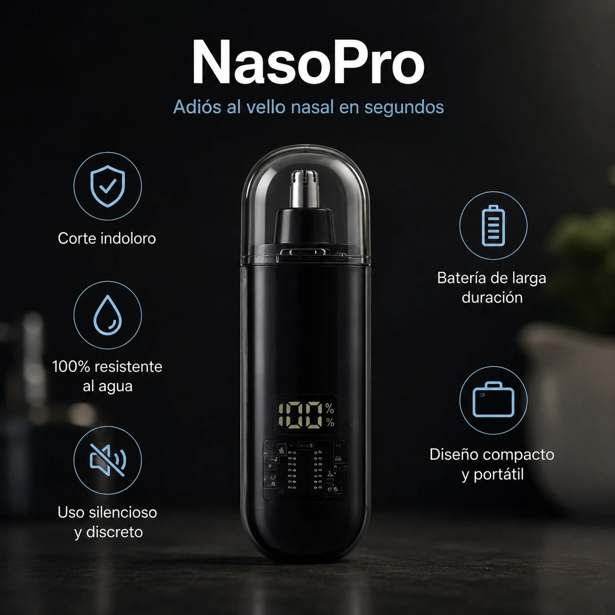 NasoPro - Adiós al vello nasal en segundos