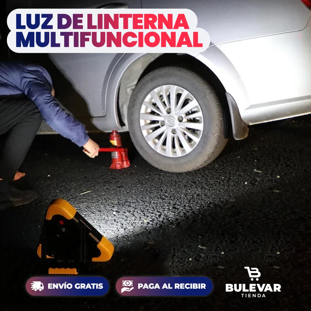 Luz de Advertencia LED 2x1 – Señalización de Emergencia – Más Visibilidad y Tranquilidad al Detenerte