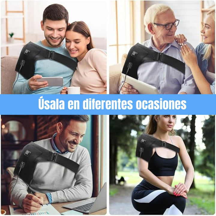 Hombrera Térmica – Alivia el dolor al instante – Recupera tu movilidad en solo 15 minutos