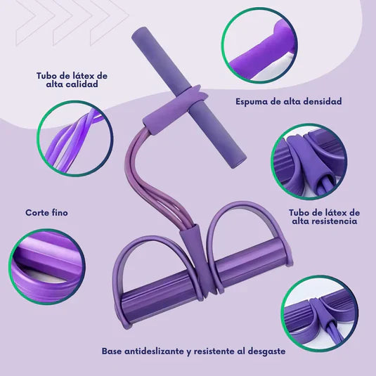 Bandas Elásticas Pro – Entrena sin máquinas – Recupera fuerza y movilidad en solo 10 minutos al día