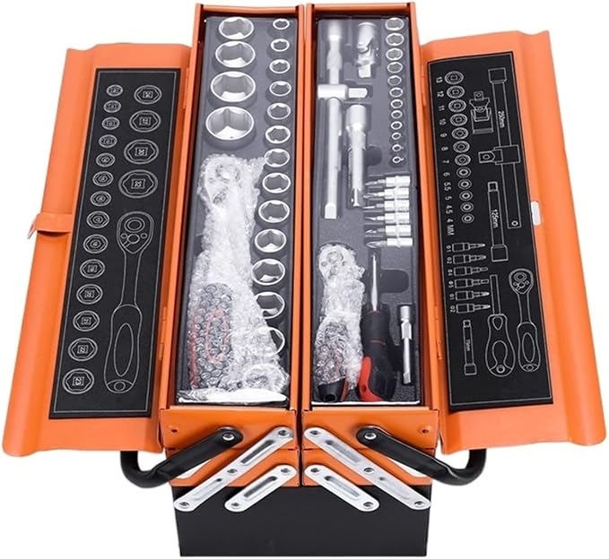 Caja de Herramientas Completa – Reparaciones del Hogar – Soluciona Arreglos Comunes en Minutos