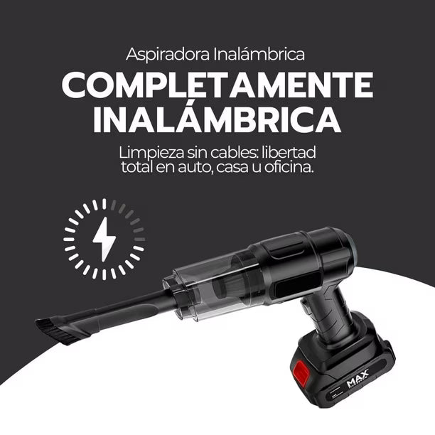 AeroClean Pro - Aspira todo en segundos, sin cables ni esfuerzo
