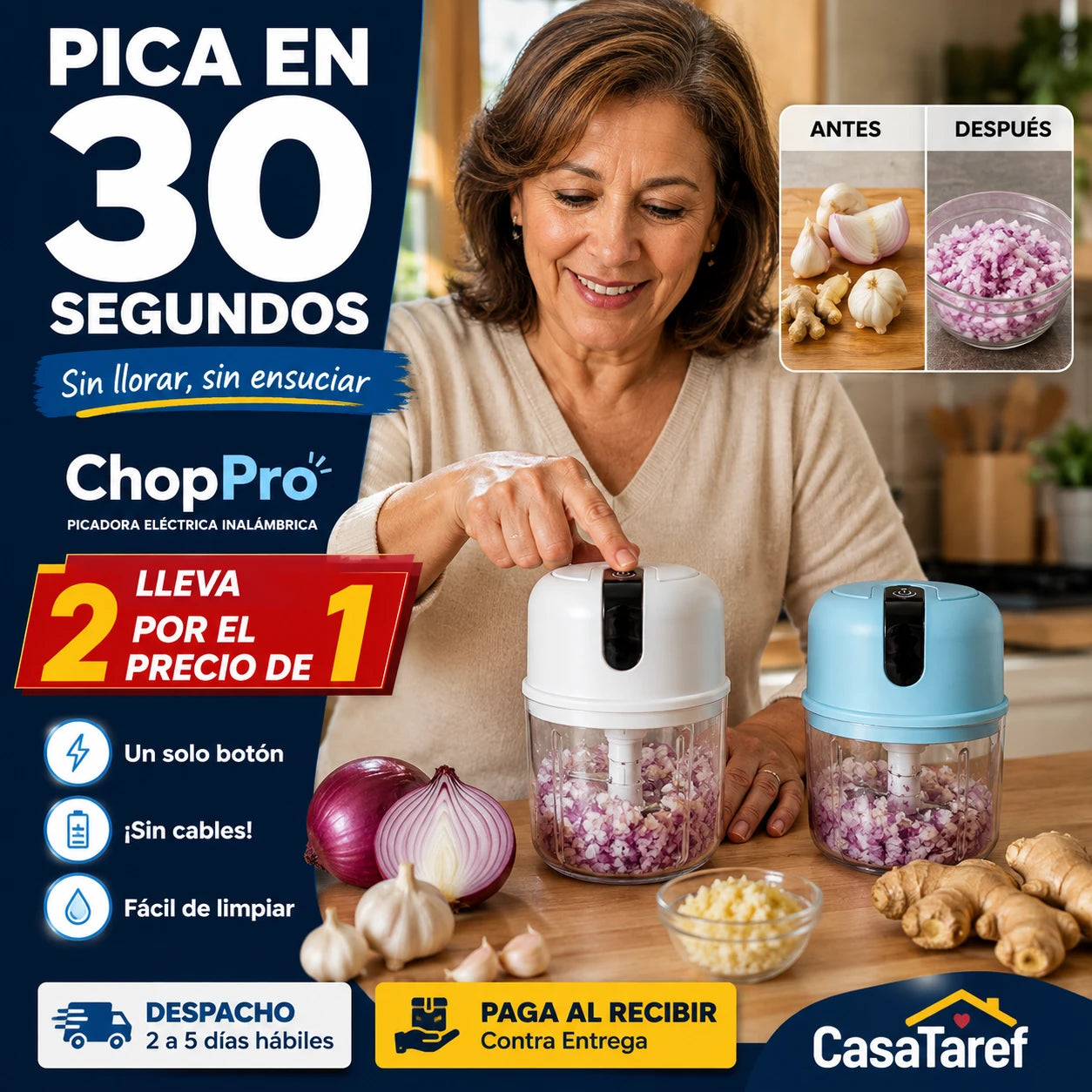 ChopPro 2x1 – Pica el doble, trabaja la mitad