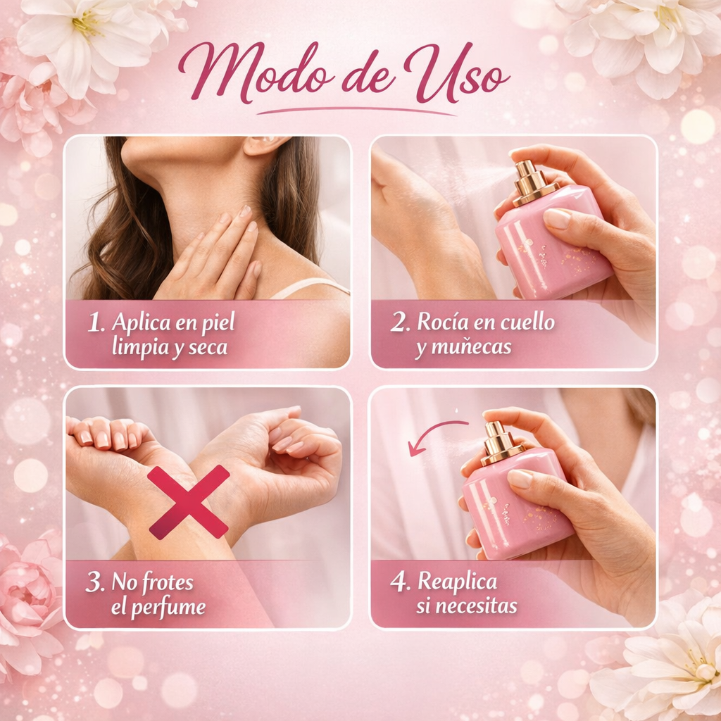 Perfume Femenino Yara 100ml - Aroma Dulce Sofisticado - Recibe Cumplidos Desde el Primer Día