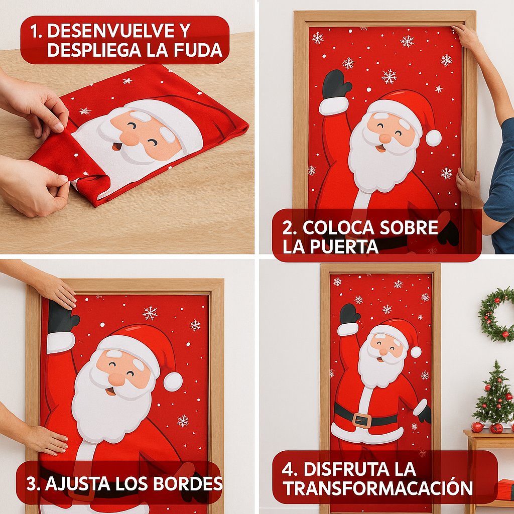 🎄 Promoción 3×1: ¡Decora tres puertas por el precio de una!