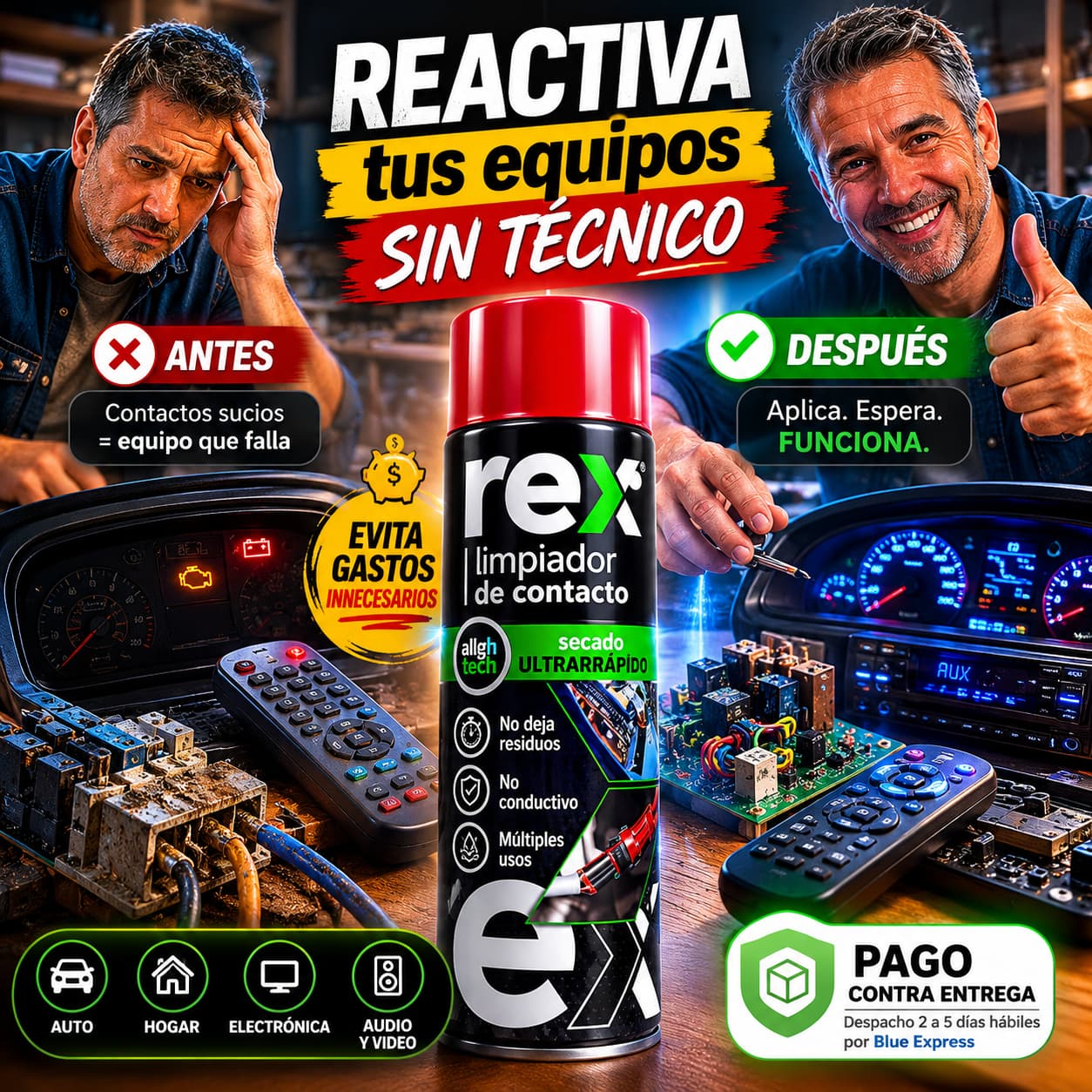 ContactFix Pro — Reactiva tus equipos sin gastar en técnico