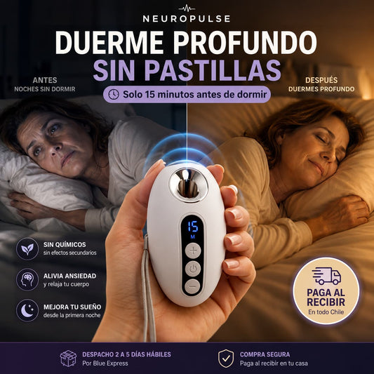 NeuroPulse - Duerme Profundo Sin Pastillas Desde la Primera Noche