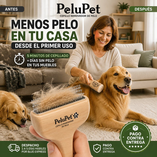 PeluPet - Elimina el pelo suelto de tu mascota en minutos