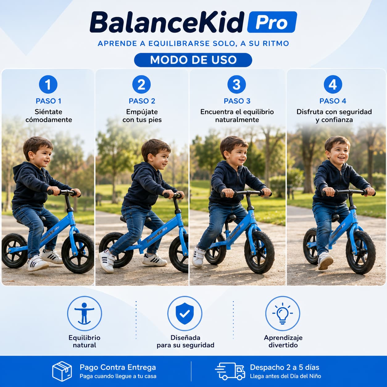Bicicleta De Equilibrio Y Aprendizaje