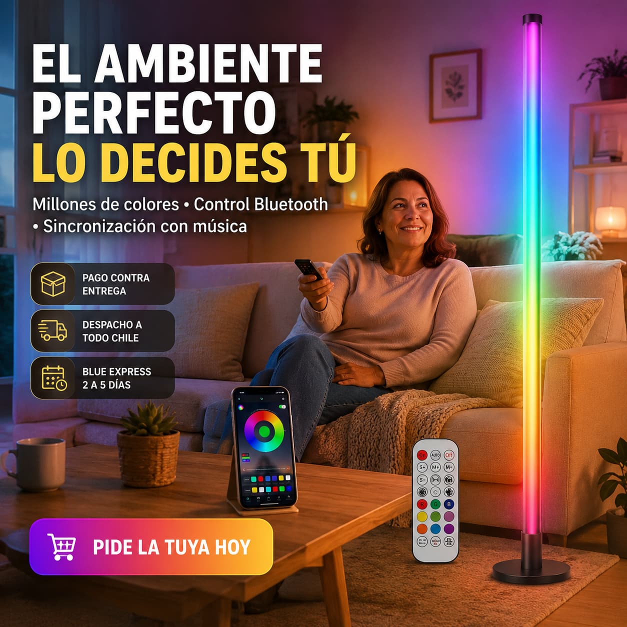 LumiSync Pro - Transforma Cualquier Rincón en Tu Ambiente Ideal