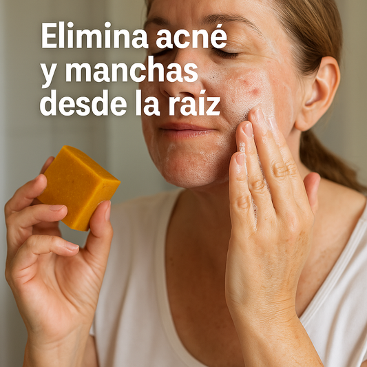 2x1: Jabón Natural de Cúrcuma – Promoción Especial CYBERDAY