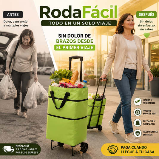 RodaFácil - La bolsa que carga sola por ti