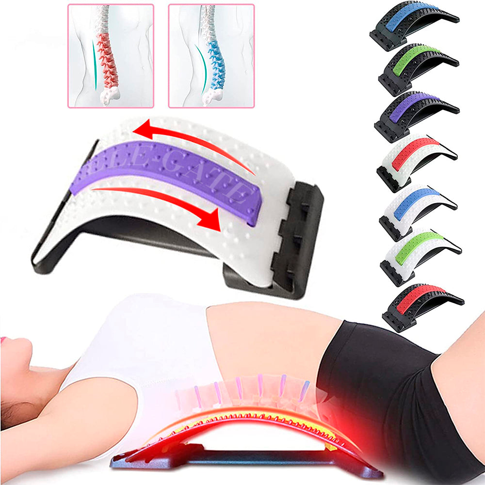 Masajeador Estirador Lumbar – Corrige Postura y Libera Tensión – Alivio en 10 Minutos al Día