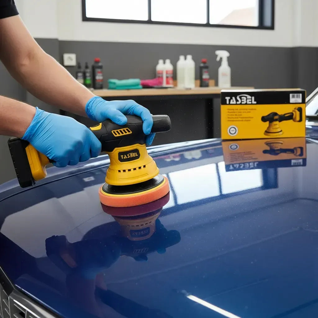 Pulidora Inalámbrica para Autos – Pule y Encera en Minutos – Brillo Profesional desde el Primer Uso