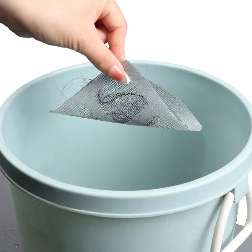 Filtros Desechables x50 – Atrapa Cabello – Mantén tu desagüe limpio y sin tocar suciedad en segundos