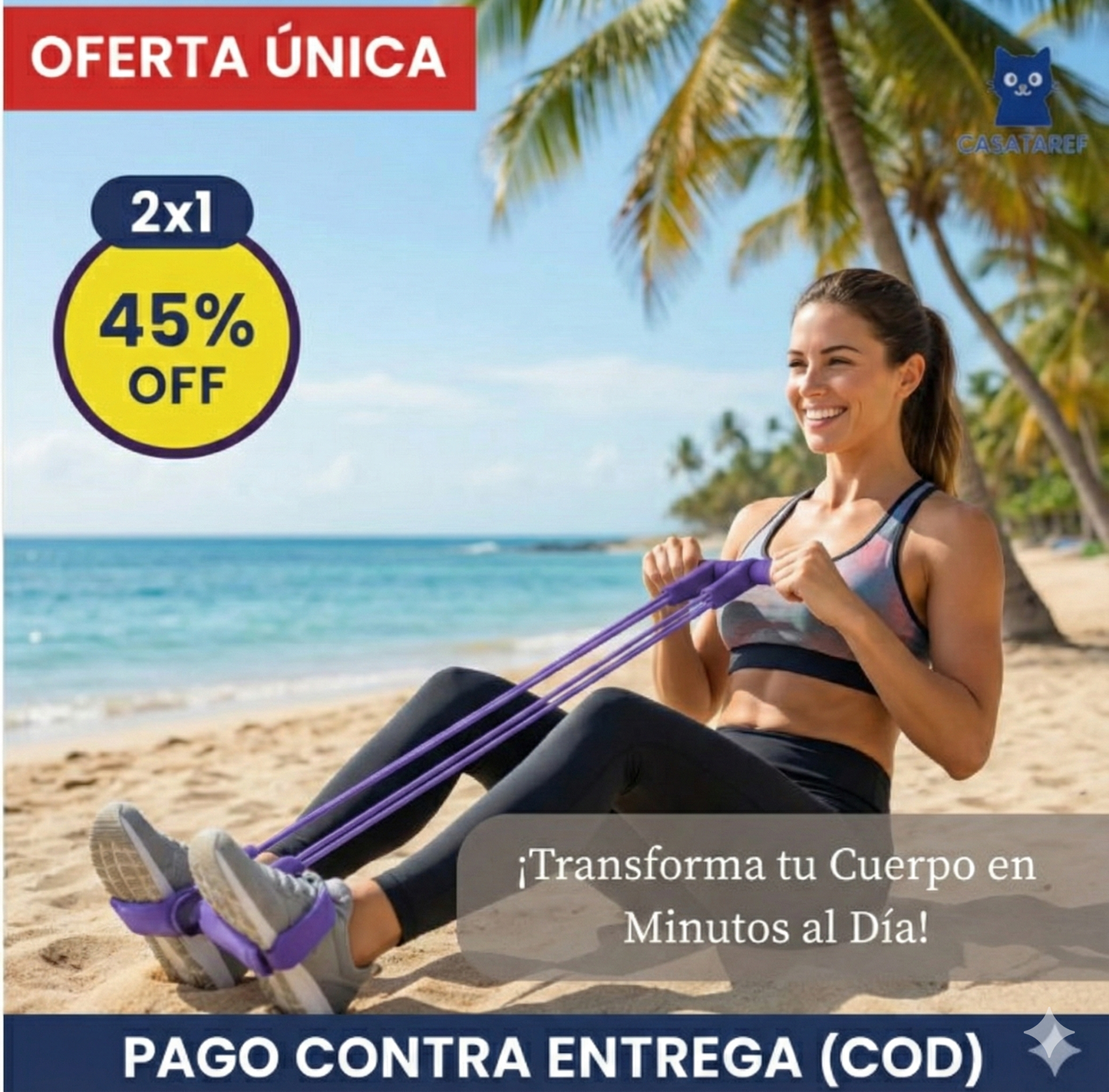 Bandas Elásticas Pro – Entrena sin máquinas – Recupera fuerza y movilidad en solo 10 minutos al día