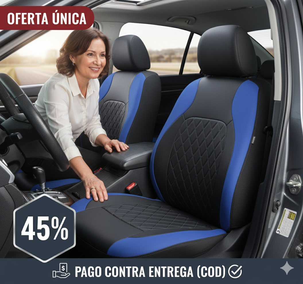Cubreasientos Universal – Protege tu Auto – Mantén los Asientos como Nuevos por Años