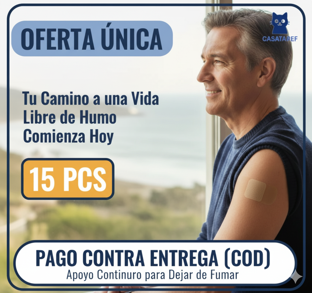 StopFume – Parche Natural Antitabaco – Deja el cigarro y mejora tu respiración en 21 días