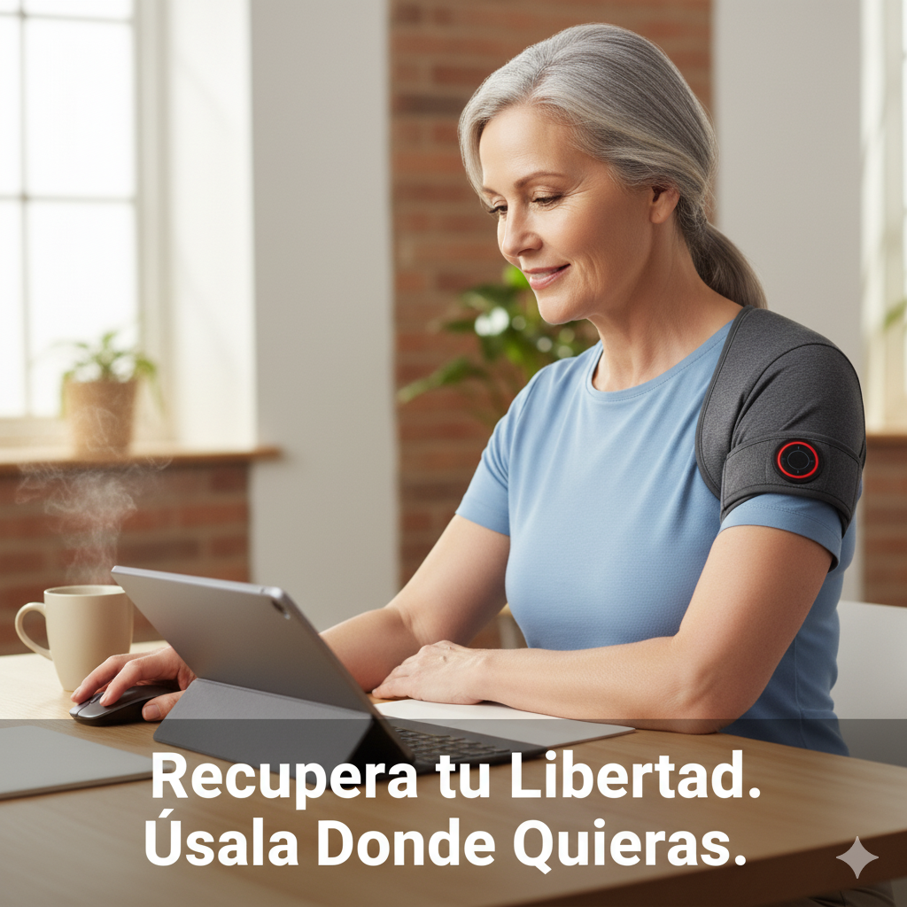 Hombrera Térmica – Alivia el dolor al instante – Recupera tu movilidad en solo 15 minutos