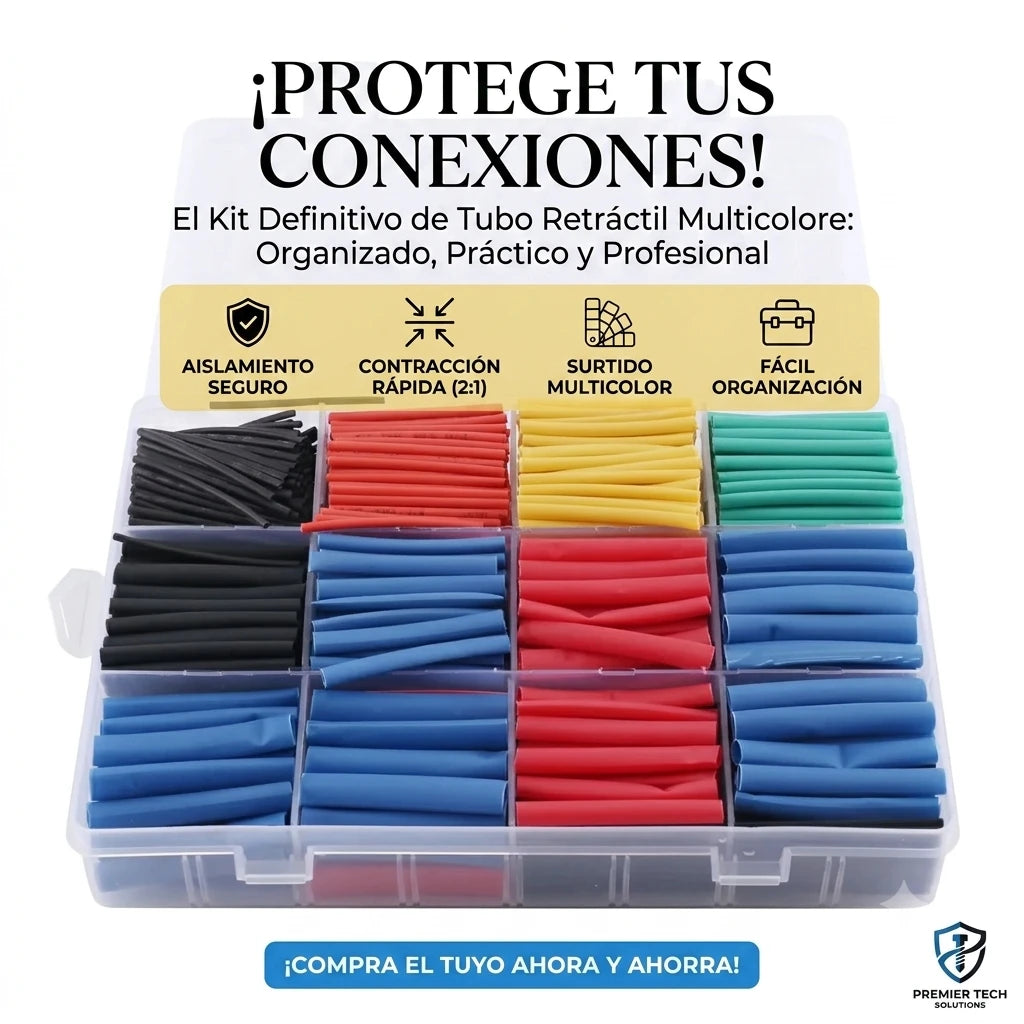 ThermoKit Pro - 560 x2 Piezas para Cables Perfectos