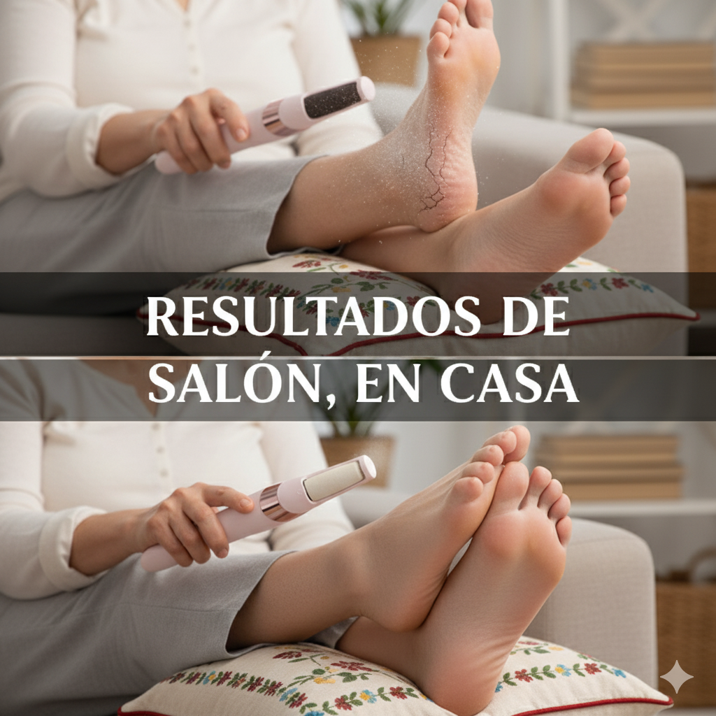 Removedor de Callos Eléctrico – Suaviza tus pies al instante – Resultados seguros sin salir de casa
