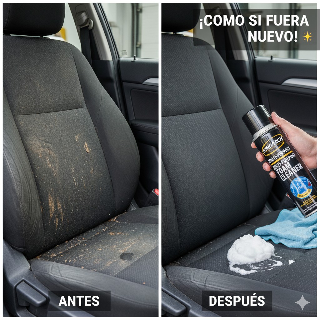 Limpiador en Espuma – Multiuso Profundo – Superficies impecables en minutos sin esfuerzo