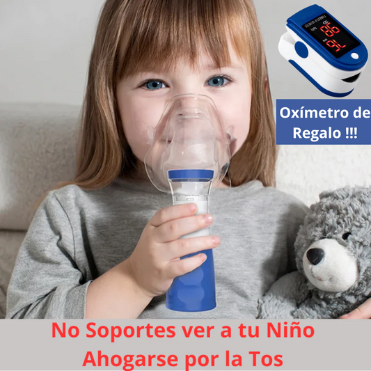 OFERTA PACK: Nebulizador Portátil Infantil + Oxímetro
