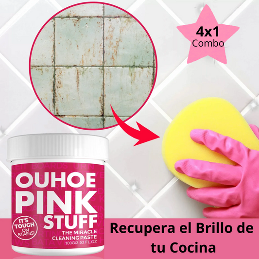 PACK: Pasta Rosa 4x1 - Tu casa como nueva sin esfuerzo