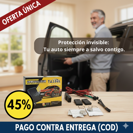 Inmovilizador Cortacorriente Inteligente - Bloqueo Automático - Detiene el Robo en Segundos