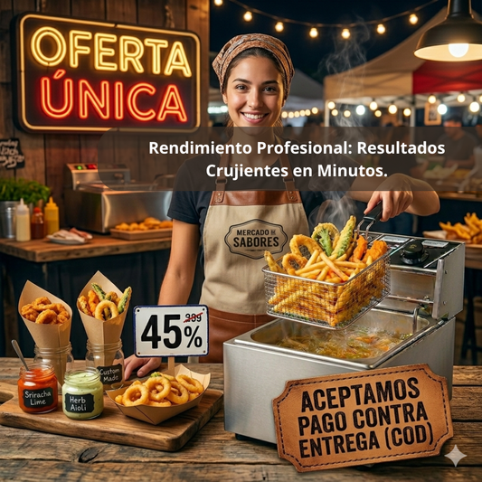 FryPro 6L – Frituras crujientes y abundantes para toda la familia