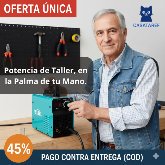 Soldadora Inverter 220V– Repara Todo en Minutos – Potencia Profesional para Ahorrar sin Talleres