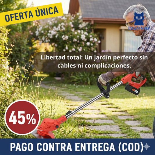 Cortadora de Césped Inalámbrica – Corte Fácil – Jardín Ordenado Sin Esfuerzo en Minutos