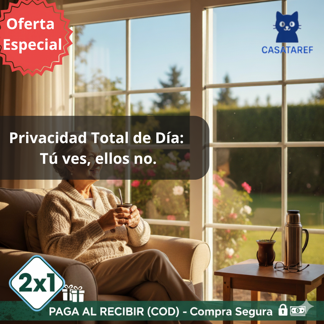 Vinil Anti-UV para Ventanas – Bloquea el Calor y Protege tus Muebles Todo el Año