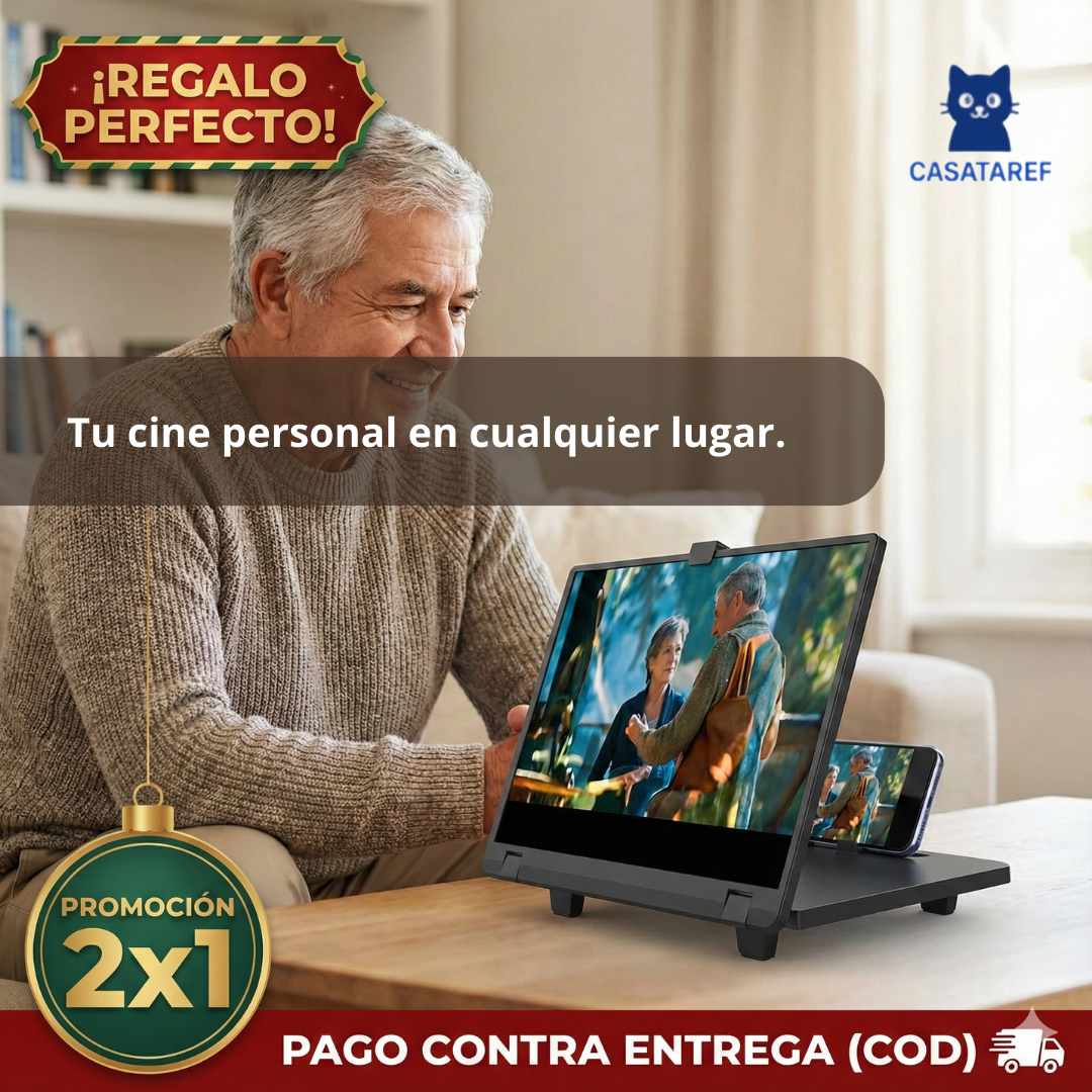 Amplificador de Pantalla – Visión Ampliada – Disfruta Imagen Clara en 3 Segundos con Promo 2×1 Navidad