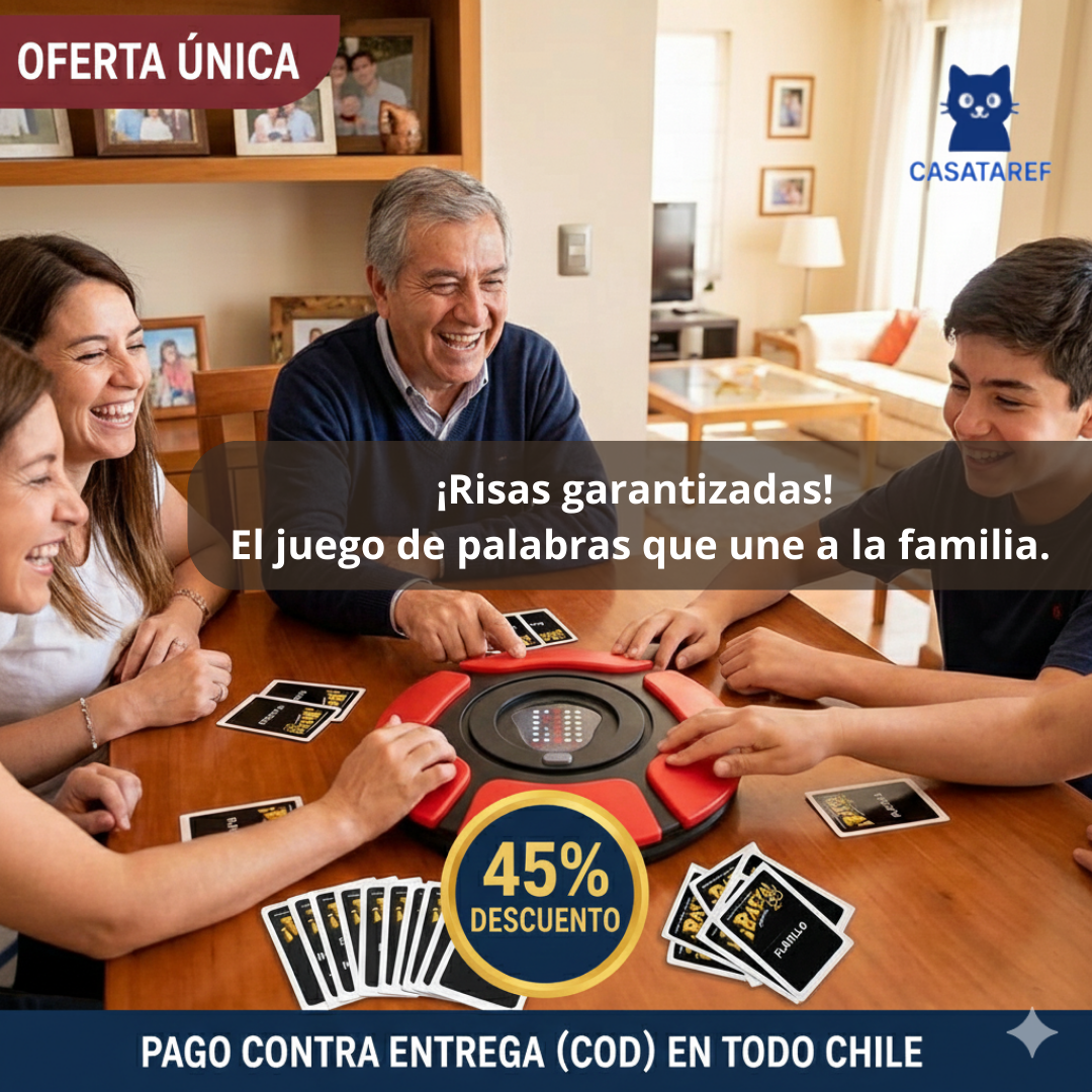 Juego Electrónico de Palabras Basta 3.0 – Rondas Rápidas – Une a tu Familia en 1 Minuto